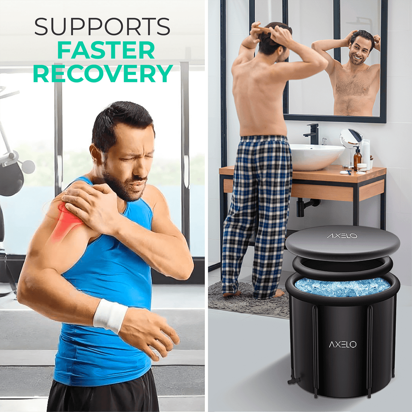 3 in 1 Portable Ice Bath Pod 420L DP2