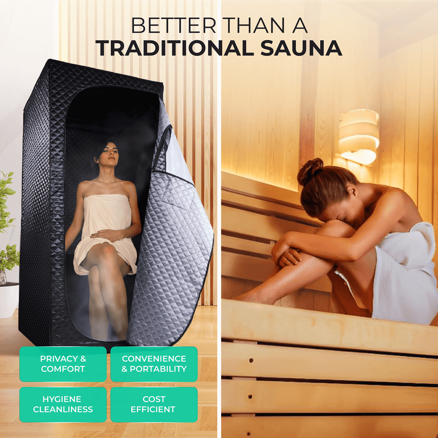 Portable Steam Sauna Pod