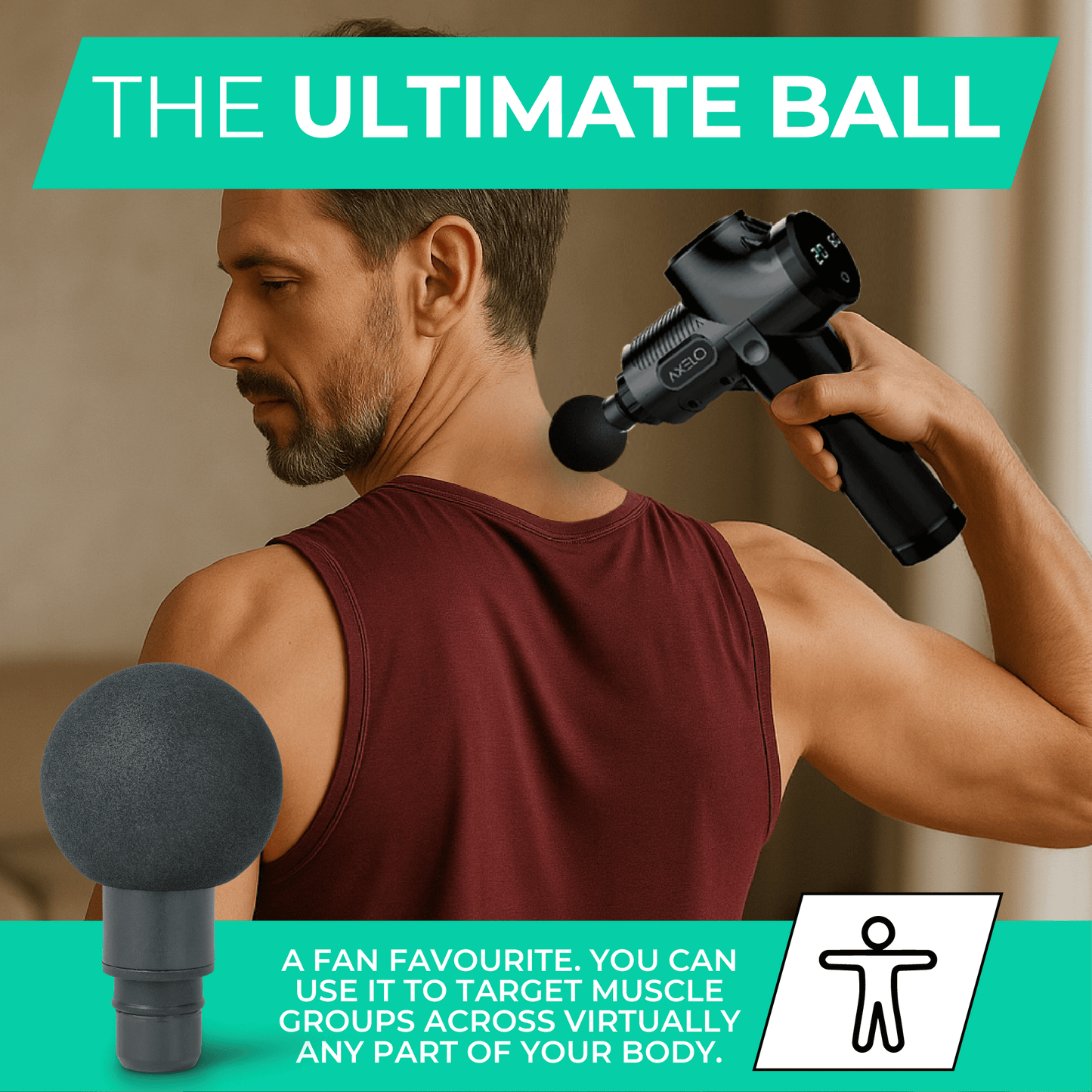 Universal Massage Gun Head Attachments