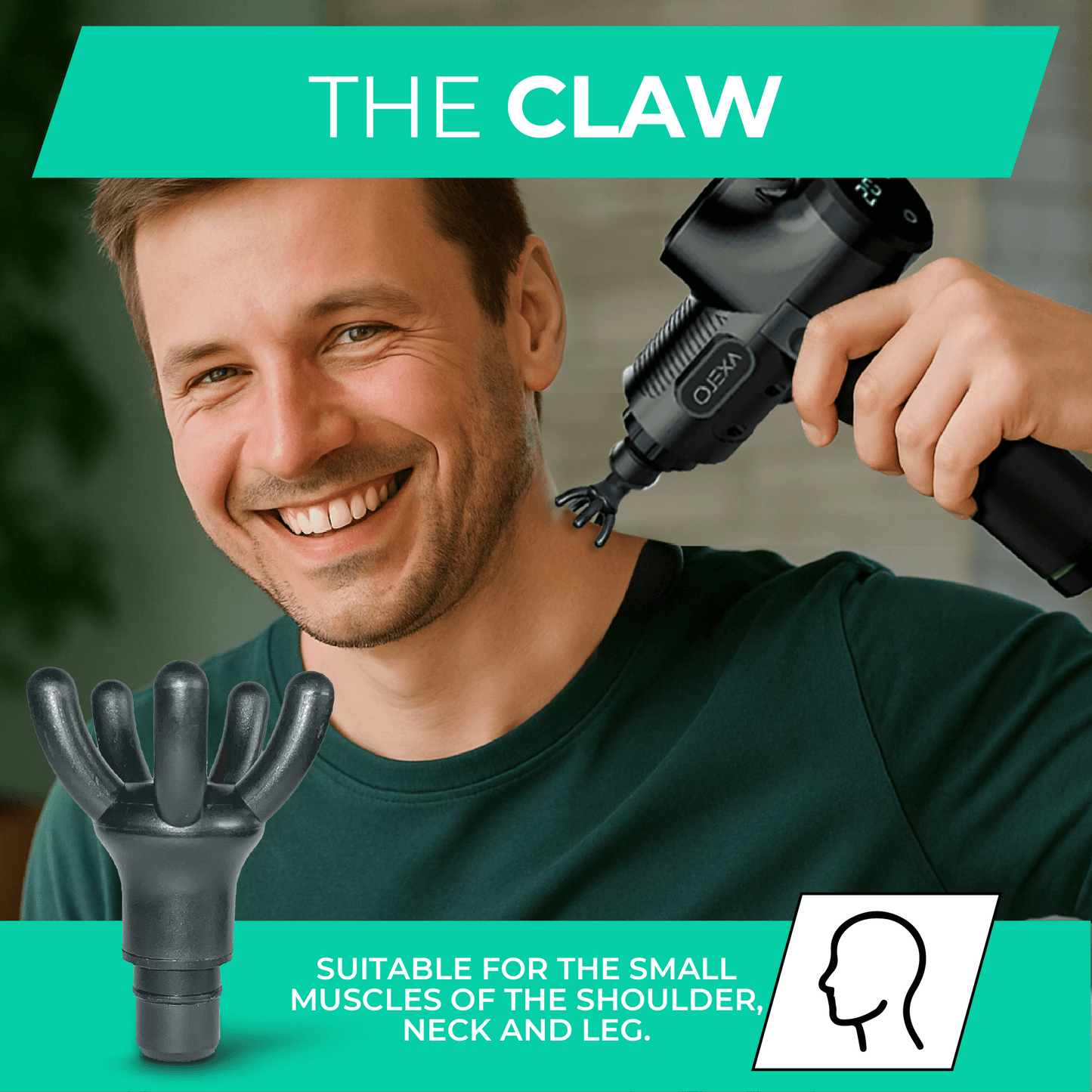 Universal Massage Gun Head Attachments