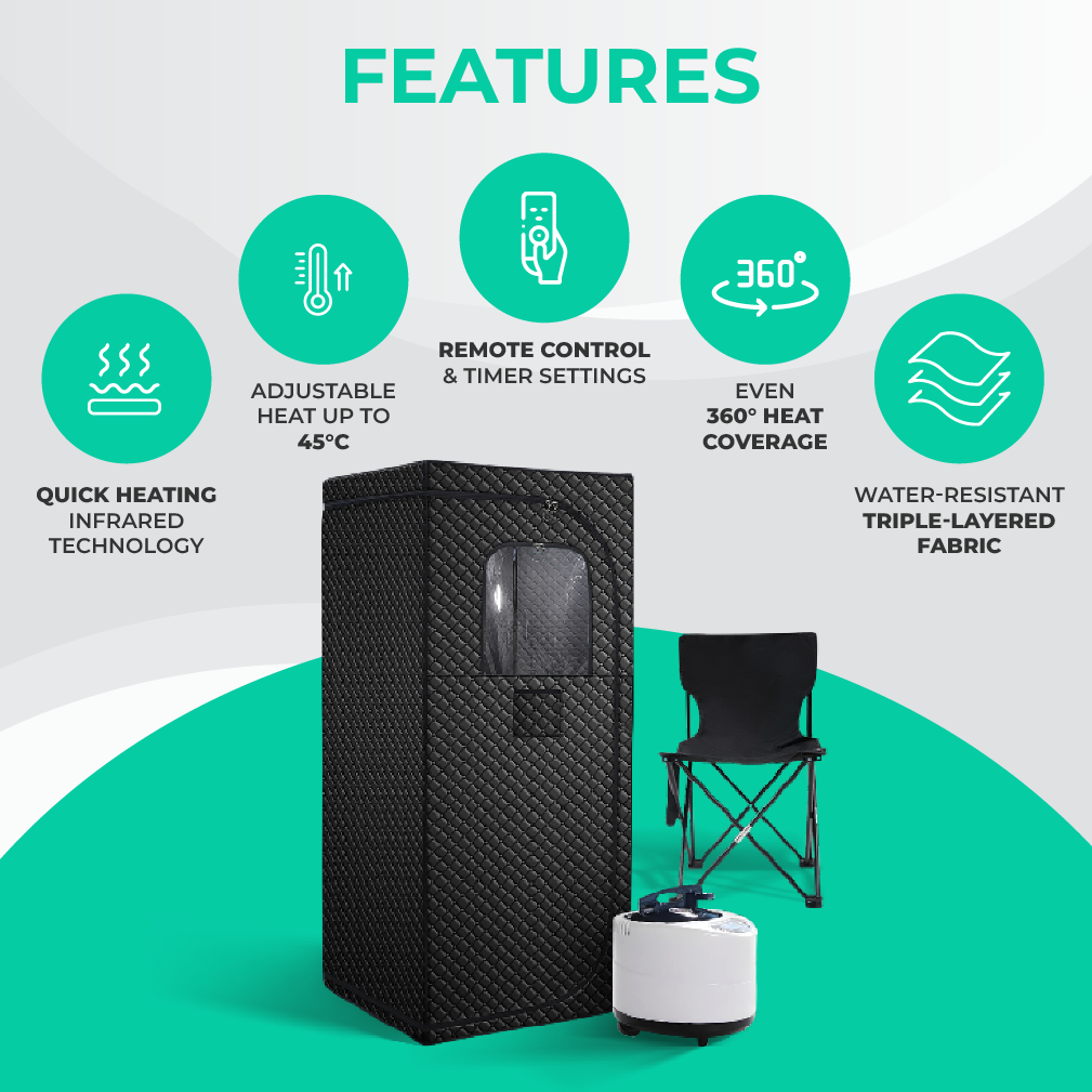 Portable Steam Sauna Pod