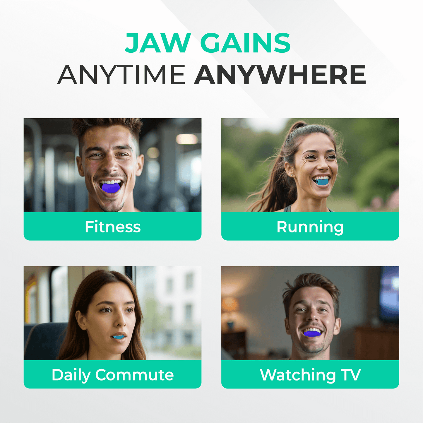 Jaw Exerciser & Muscle Trainer (3 Levels)