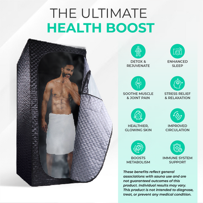 Portable Steam Sauna Pod